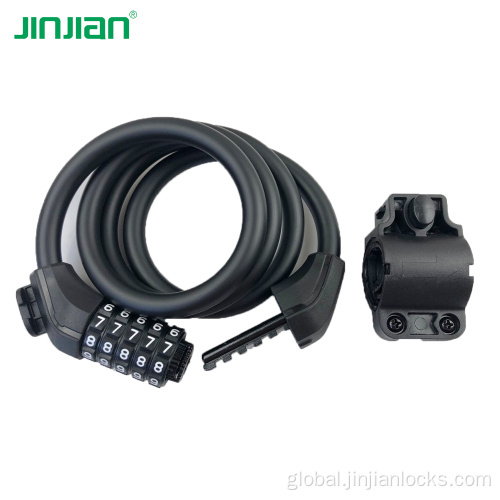 12x1200 Combination Cable Lock Reach certificate PVC material combination lock bicycle Supplier